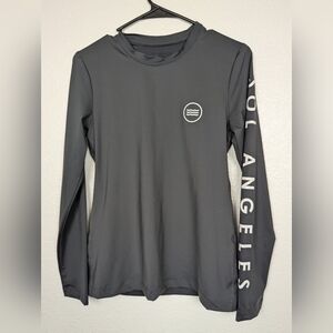 Sol Angeles gray small UPF 50 long sleeve shirt